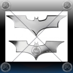 1oz SAMOA 5 Dollars 2022 (Batman™ - Batarang™) BU