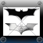 1oz SAMOA 5 Dollars 2022 (Batman™ - Batarang™) COLOR / BOX