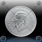 1oz V. BRITANIJA 2 Pounds 2024 (James BOND 007) UNC