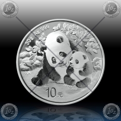 1oz (30g) KITAJSKA "Panda" 10 Yuan 2024 * BU