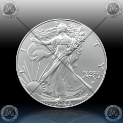 1oz ZDA $1 Dollar 2023 "AMERICAN Silver Eagle" UNC
