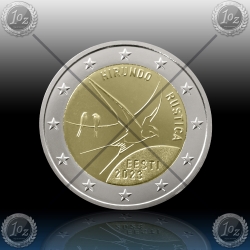 2 EVRO ESTONIJA 2023 "KMEČKA LASTOVKA" UNC