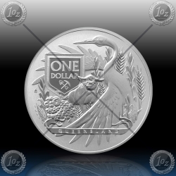 1oz AVSTRALIJA (RAM) 1 Dollar 2023 (Coat of Arms) BU