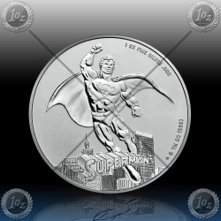 1oz SAMOA 5 Dollars 2023 (Superman™) BU