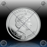 1oz SAMOA 5 Dollars 2023 (Superman™) BU