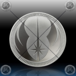 1oz NIUE $2 Dollars 2023 STAR WARS™ (JEDI ORDER CREST) UNC