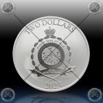 1oz NIUE $2 Dollars 2023 STAR WARS™ (JEDI ORDER CREST) UNC