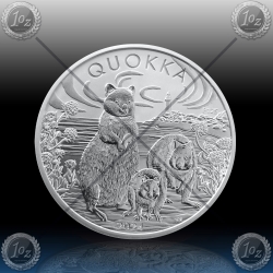 1oz AUSTRALIJA $1 (QUOKKA) 2024 * BU