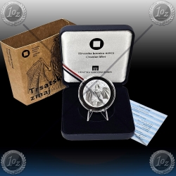 1oz HRVAŠKA 4 EURO 2024 (TRSATSKI ZMAJ) BOX