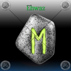 1oz GERMANIA MINT Cast Silver Bars 2024 (RUNES - Ehwaz)