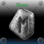 1oz GERMANIA MINT Cast Silver Bars 2024 (RUNES - Ehwaz)