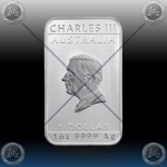 1oz "The Perth Mint" 1 Dollar 2024 (ORIENTAL DRAGON - Rectangular) UNC