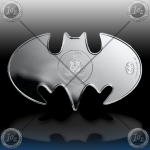 1oz SAMOA 5 Dollars 2024 (Batman™ - Batarang™) COLOR / BOX