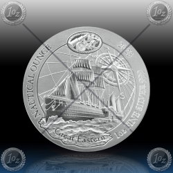 1oz RUANDA 2023 (Nautical Ounce - Great Eastern) BU