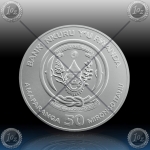 1oz RUANDA 2024 (LUNAR - Year of the Dragon) BU