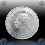 1oz ST. Helena 1 Pound 2023 (BOSTON TEA PARTY) UNC