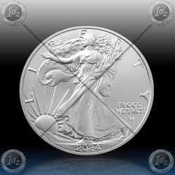 1oz ZDA $1 Dollar 2024 "AMERICAN Silver Eagle" UNC