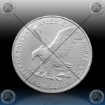 1oz ZDA $1 Dollar 2024 "AMERICAN Silver Eagle" UNC