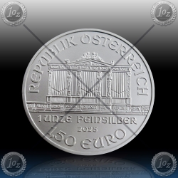 1oz AVSTRIJA 1,50€  "Philharmoniker" 2025