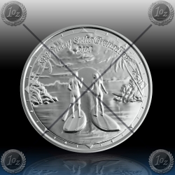 1oz ST. VINCENT & GRENADINES $2 Dollars 2024 (PADDLEBOARD COUPLE) BU 1oz ST. VINCENT & GRENADINES $2 Dollars 2024 (PADDLEBOARD COUPLE) BU