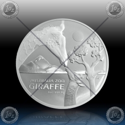 1oz AVSTRALIJA (RAM) 1 Dollar 2024 (GIRAFFE) BU