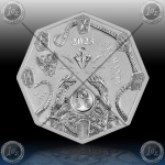 1oz GERMANIA 5 Mark 2025 (WITCHCRAFT) BU