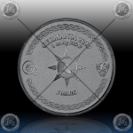 1oz GERMANIA 5 Mark 2025 (RAGNARÖK: Heimdall) BU / Black Silver