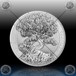 1oz GERMANIA 5 Mark 2025 (MYTHICAL FOREST - Yggdrasil) BU