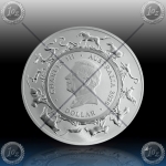 1oz AVSTRALIJA (RAM) 1 Dollar 2026 (LUNAR - Year of the HORSE) BU