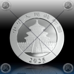 1oz (30g) KITAJSKA "Panda" 10 Yuan 2025 *BU