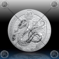 1oz RUANDA 2025 (LUNAR - Year of the Snake) BU