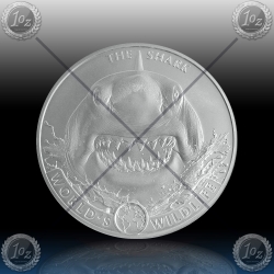 1oz CONGO 20 FRANCS 2026 (World‘s Wildlife - The Shark) BU