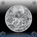 1oz GERMANIA 5 Mark 2026 (Bodvar Saga - Loss) BU