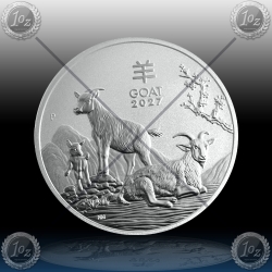 1oz AVSTRALIJA (LUNAR III) 1 Dollar 2027 (Year of the Goat) BU 1oz AVSTRALIJA (LUNAR III) 1 Dollar 2027 (Year of the Goat) BU