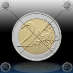 2 EVRO MONAKO 2017 "Princ Albert" (Navadni) UNC