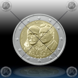 2 EVRO LUKSEMBURG 2020 "Prince Henri" UNC