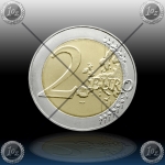 2 EVRO SLOVENIJA 2009 (FRANCE PREŠERN) BARVNI No1