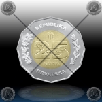 HRVAŠKA 25 kuna 2020 (HRVAŠKO PREDSEDOVANJE) UNC