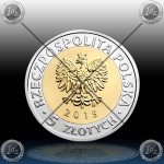 POLJSKA 5 ZŁOTE 2015 "Poznan" UNC