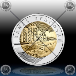 POLJSKA 5 ZŁOTE 2015 "Bydgoszcz" UNC