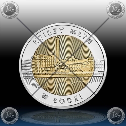 POLJSKA 5 ZŁOTE 2016 "Lodz" UNC