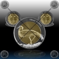TURČIJA 1 Lira 2013 "PTICA - ŽERJAV"