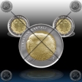 TURČIJA 1 Lira 2014 "OREL"