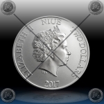1oz NIUE 2 Dollars 2017 "STAR WARS - Darth Vader" UNC