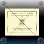 2 EVRO VATIKAN 2017 (Saint Peter and Saint Paul) BU