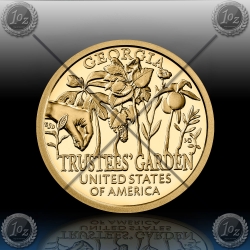 ZDA 2 x 1 Dollar 2019 (American Innovation - Georgia / Trustees’ Garden) P+D ZDA 2 x 1 Dollar 2019 (American Innovation - Georgia / Trustees’ Garden) P+D