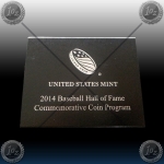 ZDA 50 Cent (Baseball Hall of Fame) 2014 - Baseball + Glove