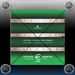 BU SET (8 kovancev) LITVA 2020 *BU