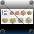 LUKSEMBURG SET kovancev 2019 (1 Cent - 2 Euro) UNC