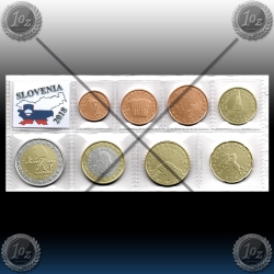 SLOVENIJA SET kovancev 2018 (1 Cent - 2 Euro) UNC
